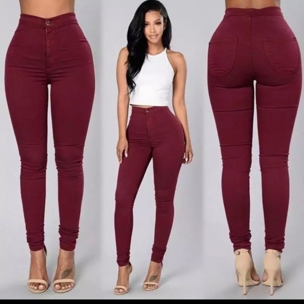 Skinny pencil pants